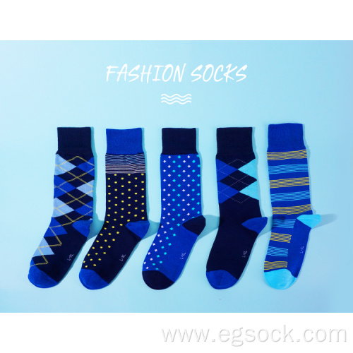 Business modal sock for men-blue 5